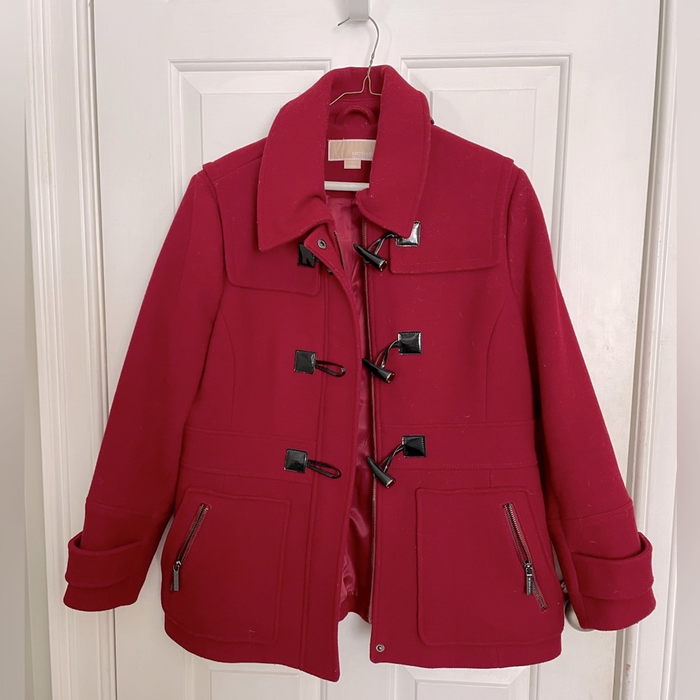 Michael Kors red jacket sz 14